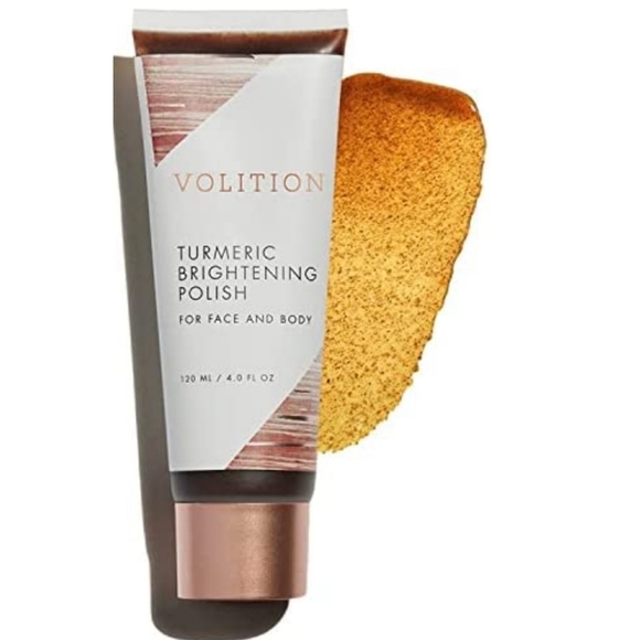 Volition beauty turmeric extract brightening and exfoliating face and body scrub - Picture 1 of 2
